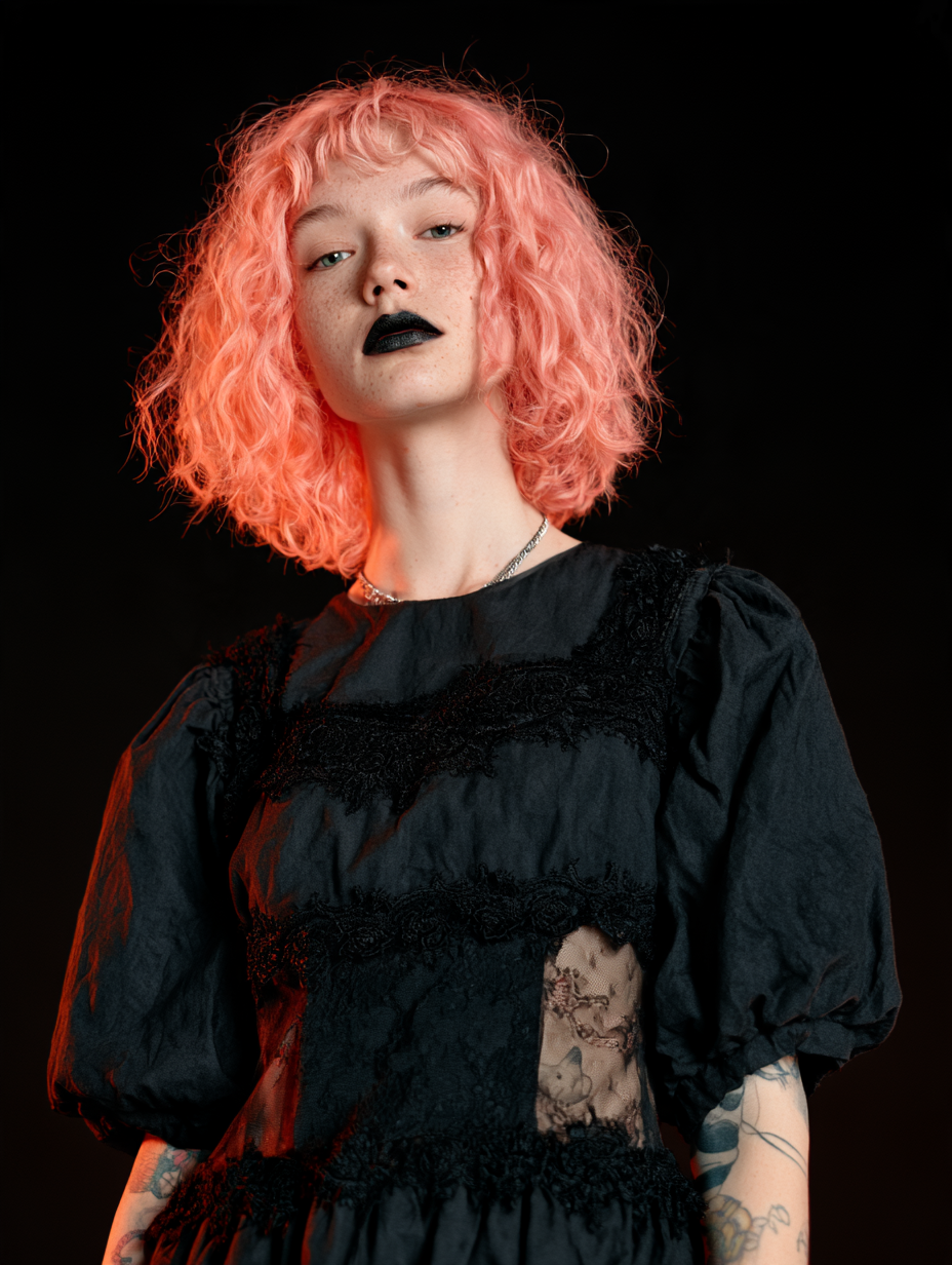 Vestido Renda & Corset Dark Victorian